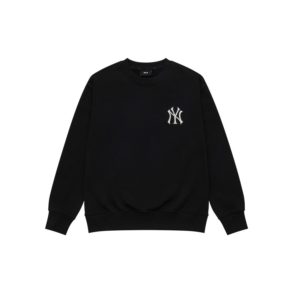 New MLB SS24 Sweatshirt Unisex Black 3AMTQ0141-50BKS