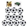 10Pcs Table Soccer Wear Resistant Heavy Duty Accessory Game Replacement Small Table Footballs for Indoor
