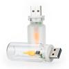 ABS USB Светодиодная лампа 5V USB Светодиодная лампа с нитью накала Портативная Автомобильная Атмосферная лампа Домашний Декор