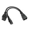 IEC320 C19 IEC320 C13 To IEC320 C20 Power Cord Professional Standard Y Splitter Cable for Computer