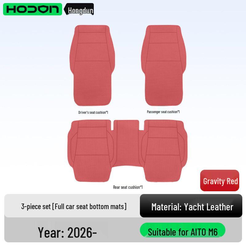 All-Season Ventilated Seat Cushion for AITO M6 - Breathable Interior Cover.