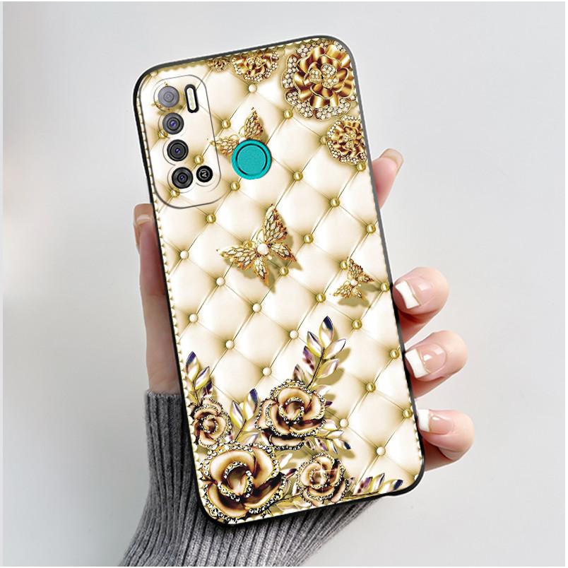 Защитный противоударный мягкий чехол для телефона Tecno LC7/Pouvoir 4/Pouvoir 4 Pro/LC8/Spark Power 2 Черный чехол Уникальный дизайн Обложка