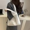Canvas Bag Korean Ins Simple Mesh Small Daisy Lace Shoulder Bag High-end Handbag Versatile Underarm Bag