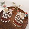 Tassel Ancient Hair Stick Sets Chinese Style Earrings Hairpin Set Bridal Headwear  Jewelry