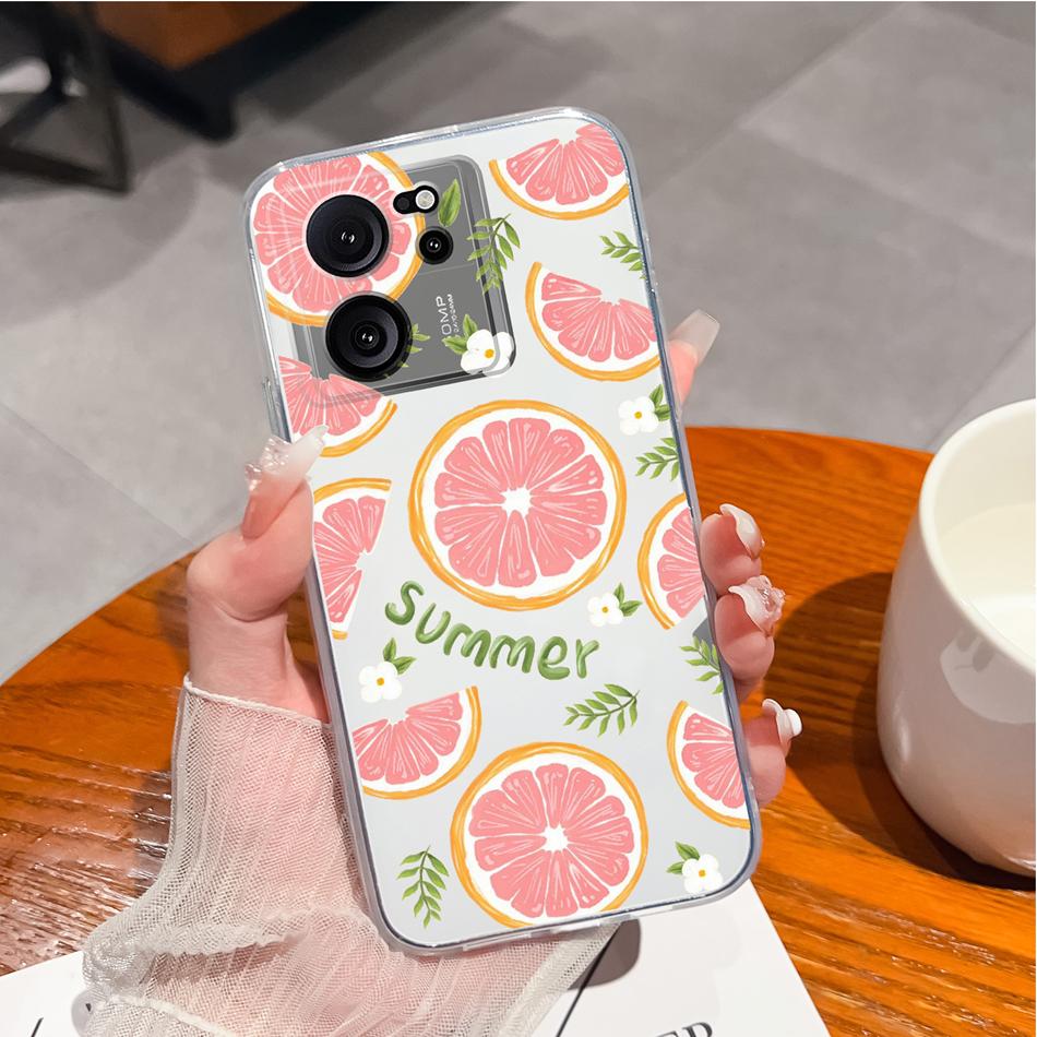 Чехол для Xiaomi 13T Pro, градиентный простой чехол для телефона для Xiaomi 13 T Pro Xiaomi13T, мягкий прозрачный силиконовый тонкий задний корпус