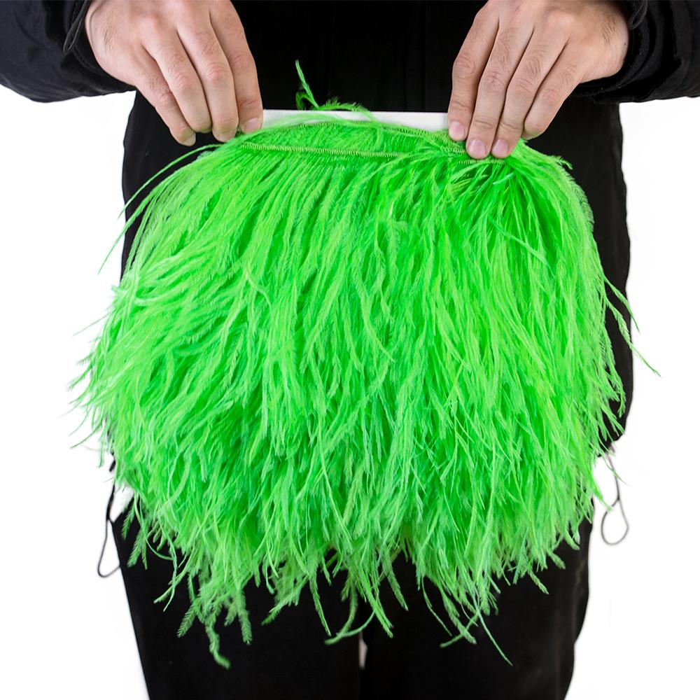 Перья1Метр Высококачественная отделка из страусиных перьев 10-15/15-18/18-22см Перья Бахрома Лента для Домашней Вечеринки Платья Шитья Свадебного Декора