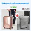 Transparent Suitcase Cover Protectors Luggage Waterproof Shockproof Thickened Durable Suitcase Cover Protector Travel Accessorie