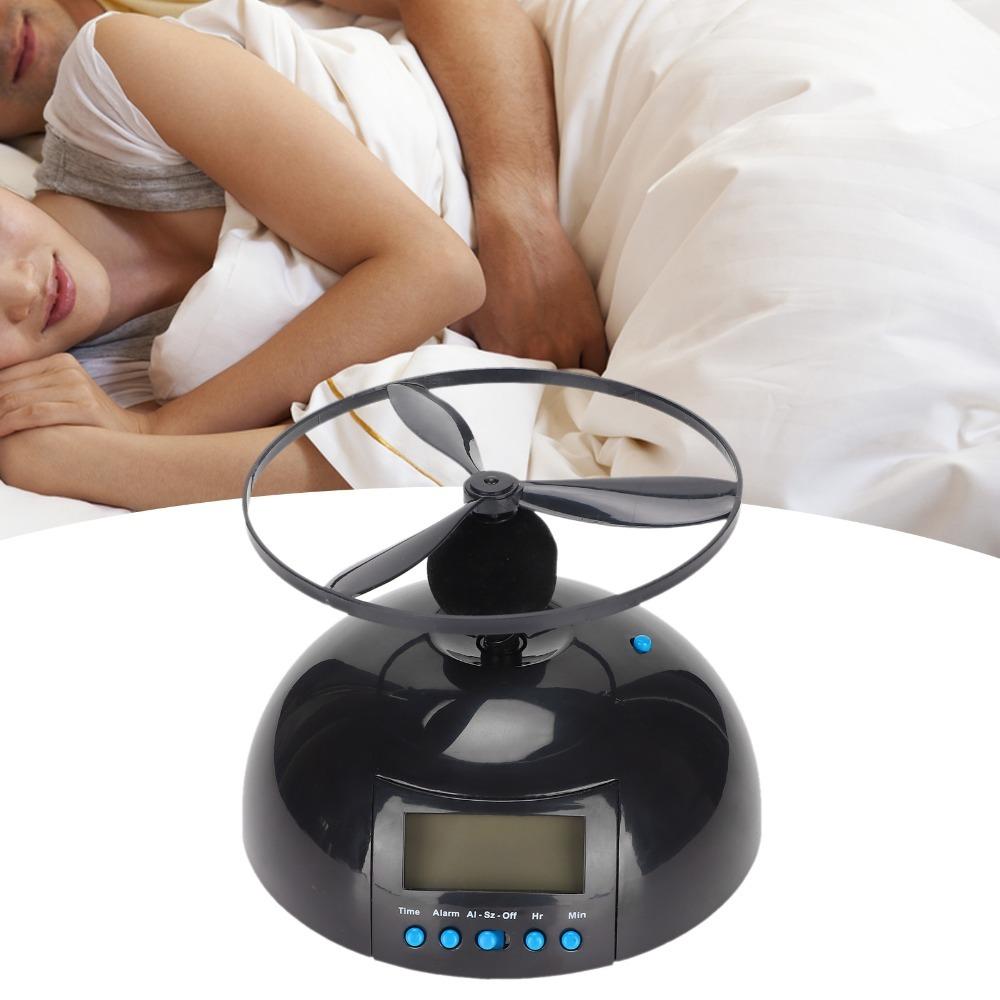 Wake Up Tool Alarm Clock Multipurpose Flying Alarm Clock Practical Gadget Moving Clock Bedroom