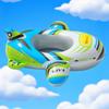 Aircraft Shape Swimming Circle Inflatable Baby Swimming Float Seat  Kid