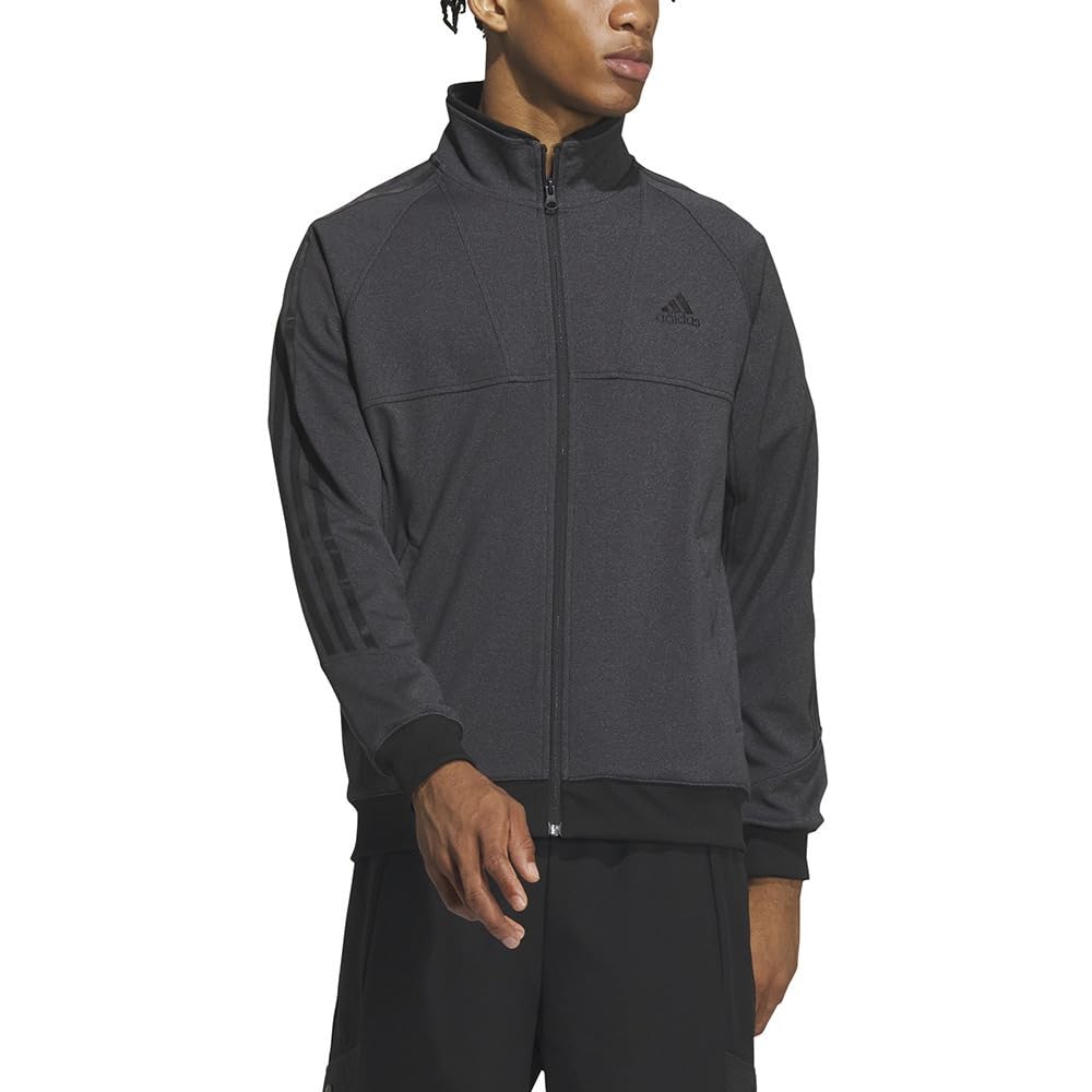 Adidas Regular Fit Aero Lady Denim Track Black Size 24/7 Jacket, JSY35, Men's, (IS5161), J/S