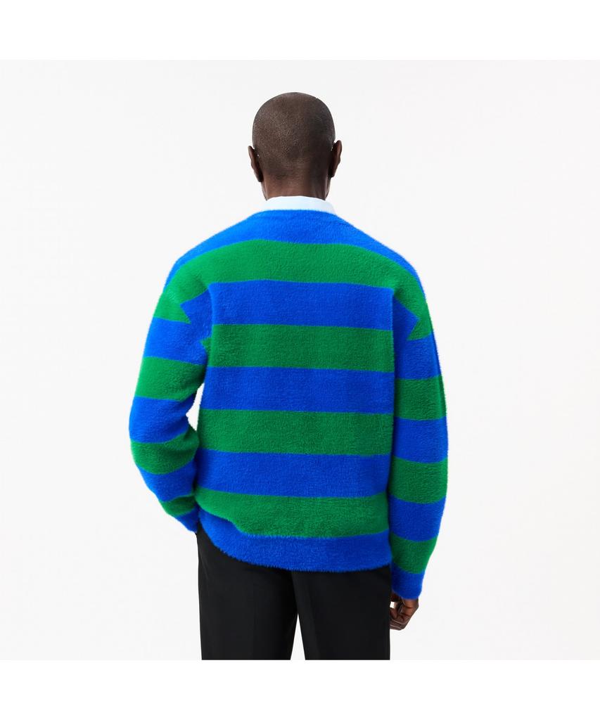 LACOSTE Мужской двусторонний полосатый пуловер Ah2915-54N Icj