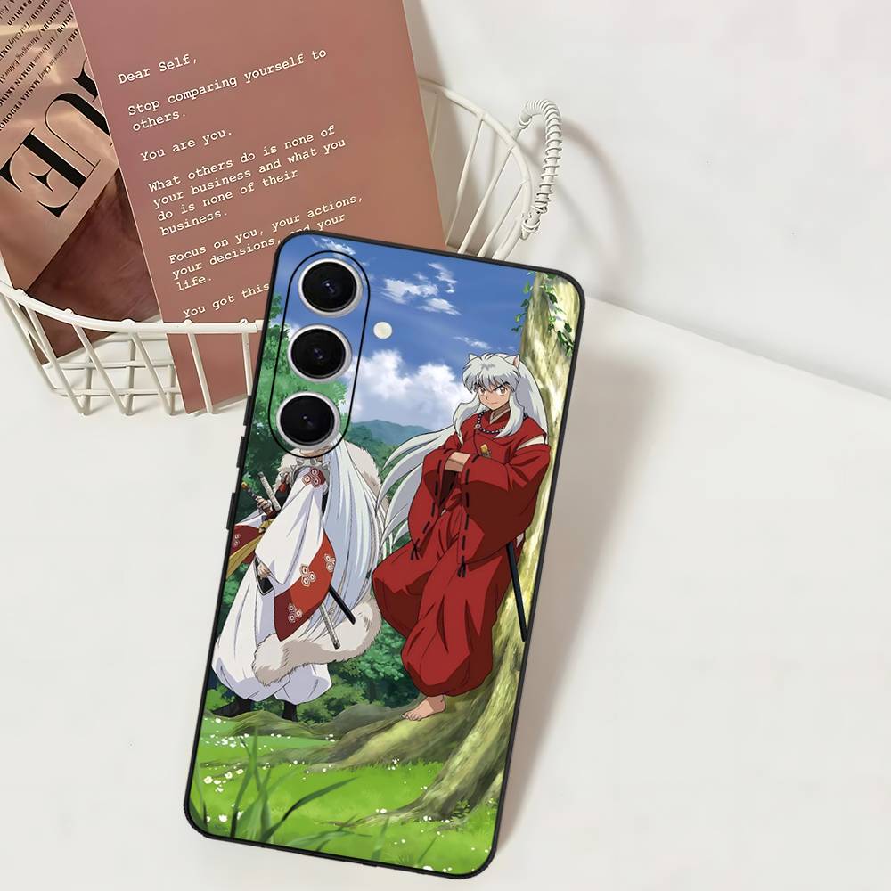 Anime I-Inuyasha Phone Case For Samsung S 24 Fe 25 Ultra Plus 20 Lite 21 30 22 23 24 22 Ultra 5G Fundas