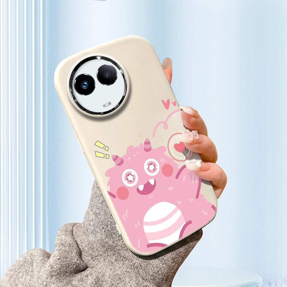 Сплошной цвет с серебряным краем линзы, жирный корпус, мягкий ТПУ, жидкий силиконовый чехол, противоударный чехол для телефона для OPPO Reno Realme OnePlus