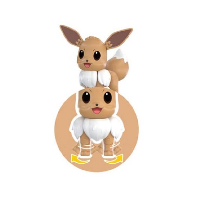 POKEMON Серия сменяющихся фигурок : Иви + Покебол Официальная лицензия