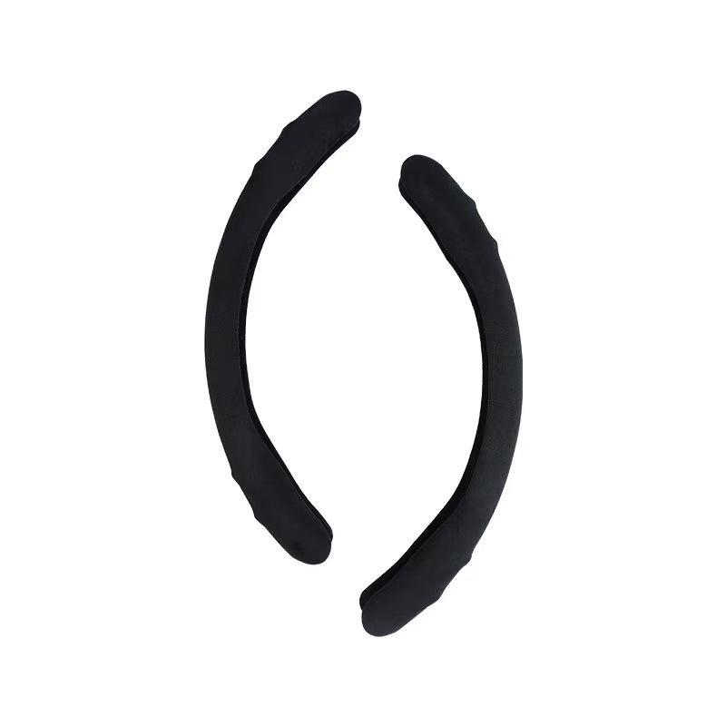 Skin friendly car steering wheel cover, handlebar cover, car anti slip, sweat absorbing, suitable for all seasons, round/D-type