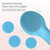Retractable Vibrator Tongue Licking Sucking Vibrator Massager G-spot Stimulator Replaceable Facial Cleansing Brush Adult Sex Toy