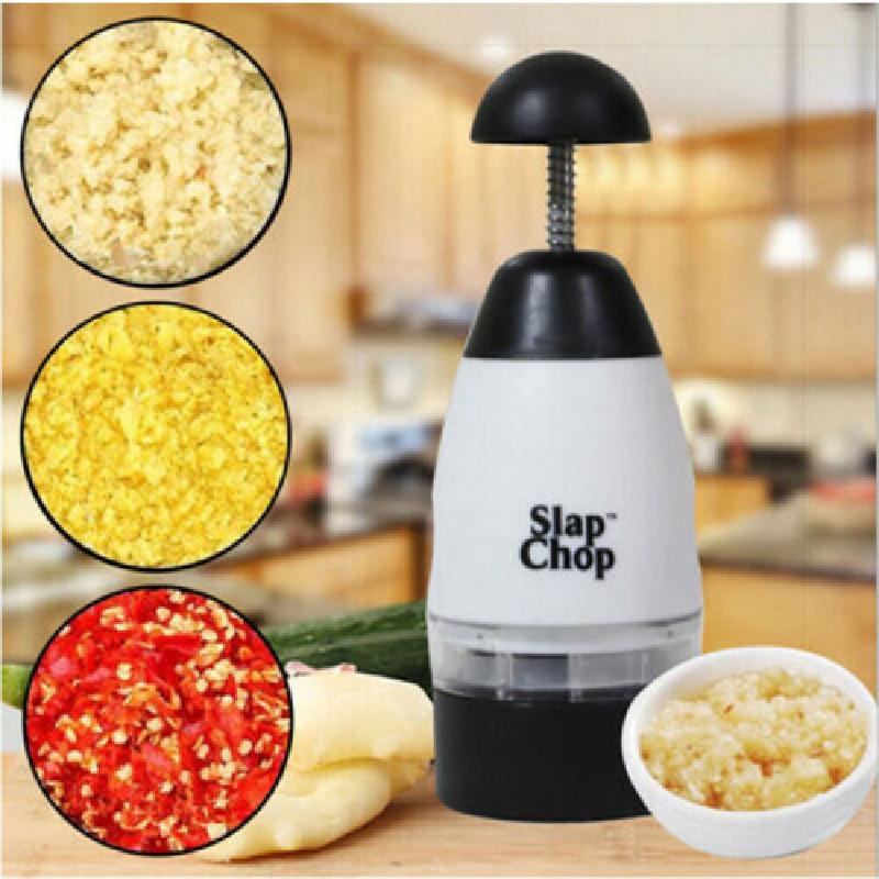 Multi-functional Slap Chop Onion Chopper And Garlic Peeler With Ergonomic Design