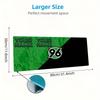 Hannover 96 Custom Name Large Size Mouse Pad Large Gaming Table Cushion Non-slip Laptop Tablet Big Mousepad XXL Mat Mini PC Playmat With Lock edge