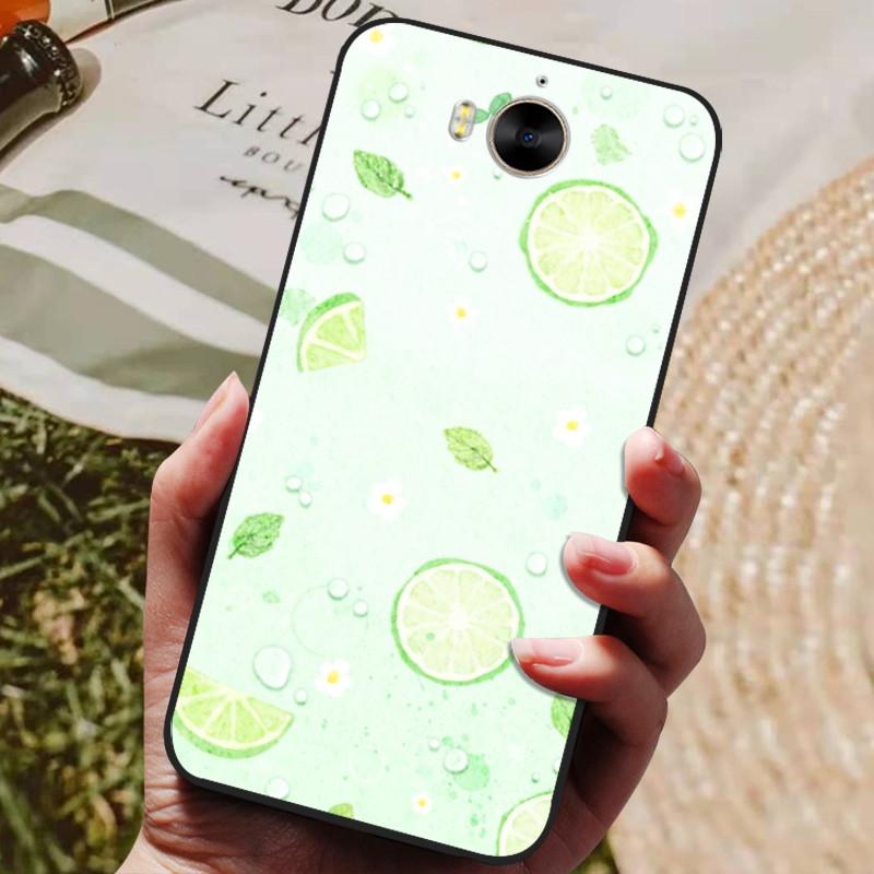 Чехол для Huawei Y5 2017 / Y6 2017 Мягкий силиконовый чехол для телефона Для Huawei Y5 2017 Задняя крышка Для Huawei Y6 2017 mya-l22 mya-u29 Чехол