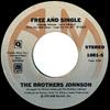 7inch Record BROTHERS JOHNSON - Free And Single 1881S A&M Records 1976 US Soul/Funk Used