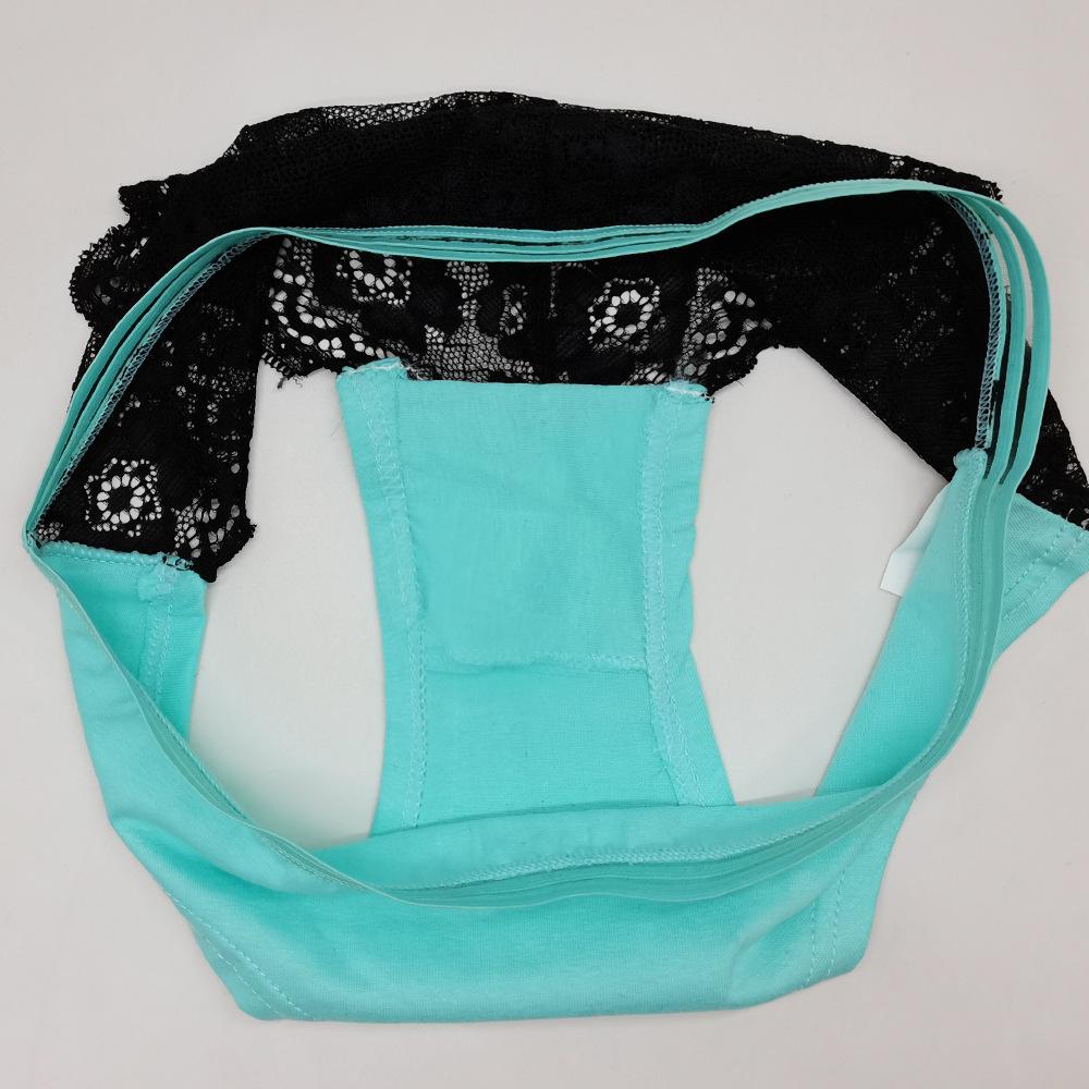 Cotton Panties for Women Patchwork Lace Briefs Womans Underwear Women Sexy Lingerie Sets 6 Pcs/lot