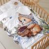 Multi-Purpose Infant Wrap - Ultra-Soft Gauze Receiving Blanket for Newborns & Toddlers for Summer/AC Use