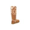 UGG X Кроссовки мужские высокие каштановые с логотипом Telfar 1155870-CHE
