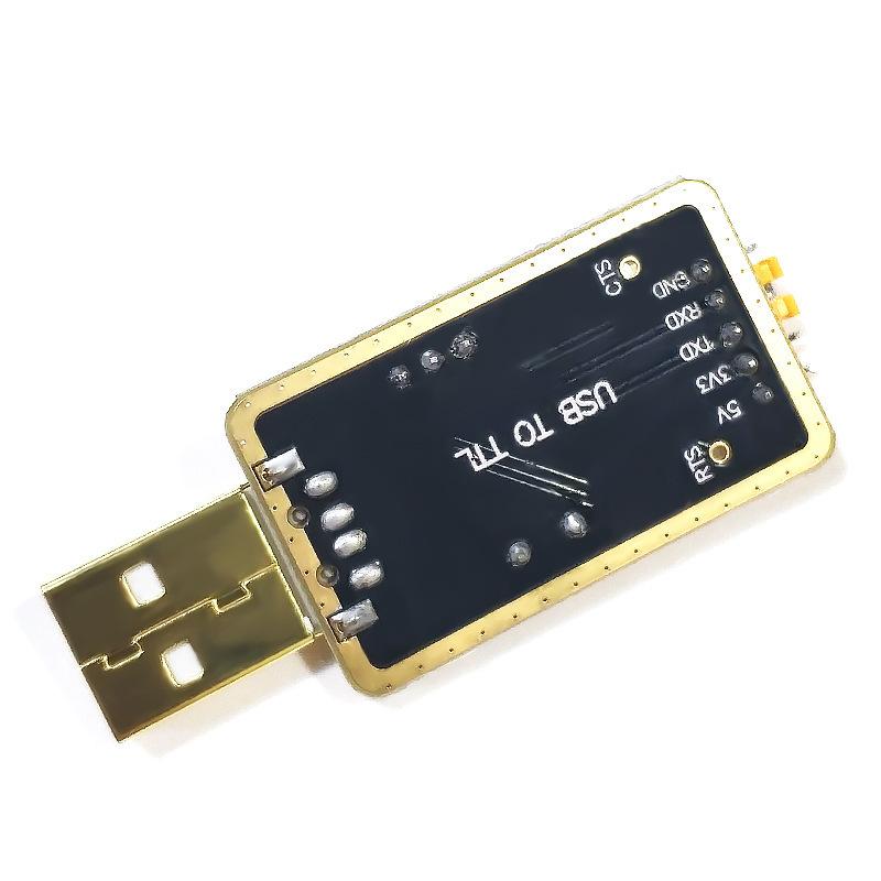 1~100Pcs Gold CH340G RS232 To USB TTL Serial Converter Module Serial Port Upgrade Board TTL Flash Cable For Receiver Upgrading