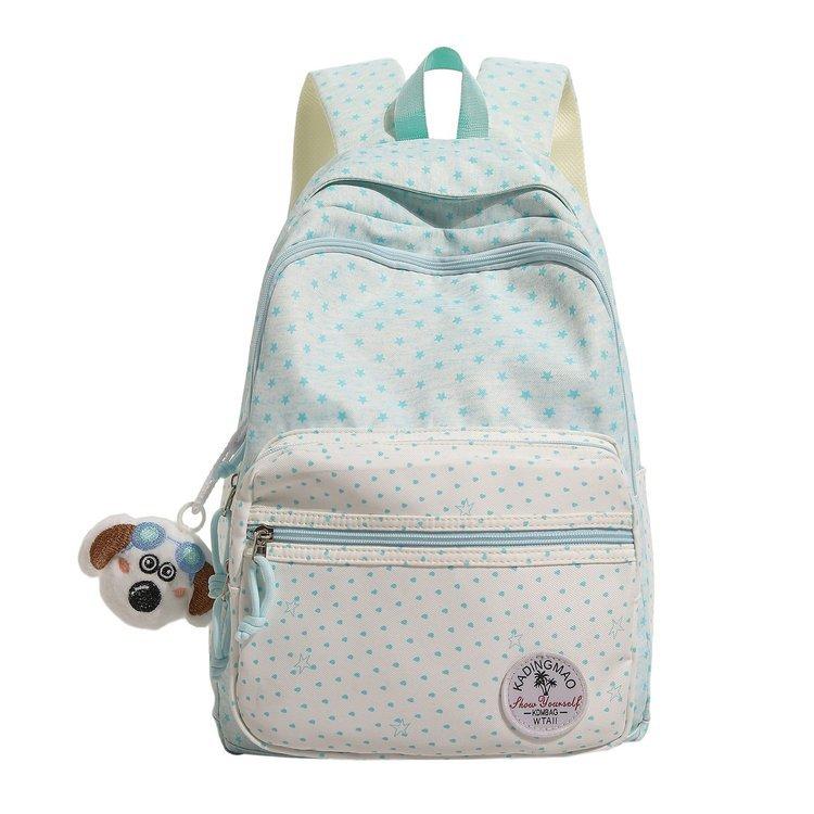 Schoolbag1011 Spring New School Bag Girls' Primary School Korean Edition Large Capacity Contrasting Colors ins Junior High School Student College