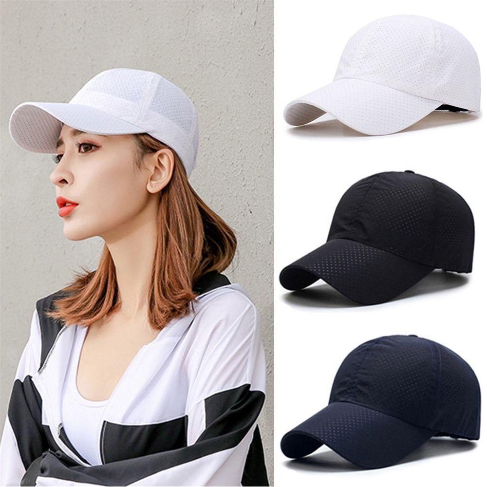 Fashion Hiking Camping Quick Dry Sun Hat Baseball Cap Breathable Golf Tennis Cap