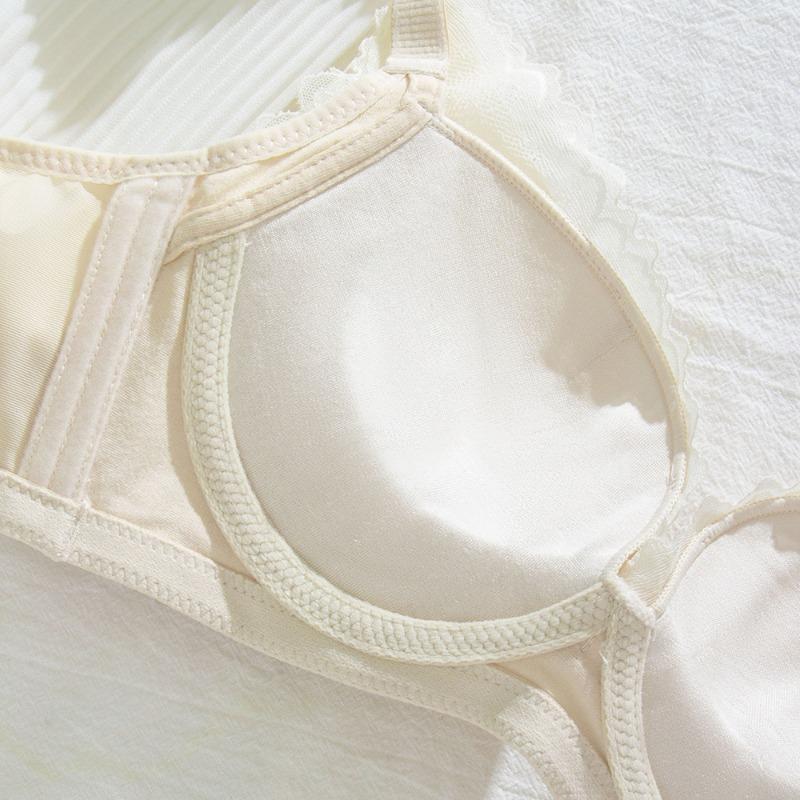 Удобное собирающееся нижнее белье с шелковой подкладкой, не оставляющее следов, тонкая секция без бюстгальтера со стальным кольцом