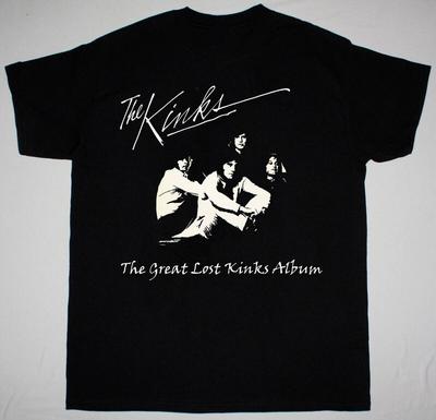 The Kinks – The Great Lost Kinks Album Черная футболка унисекс всех размеров VC1556