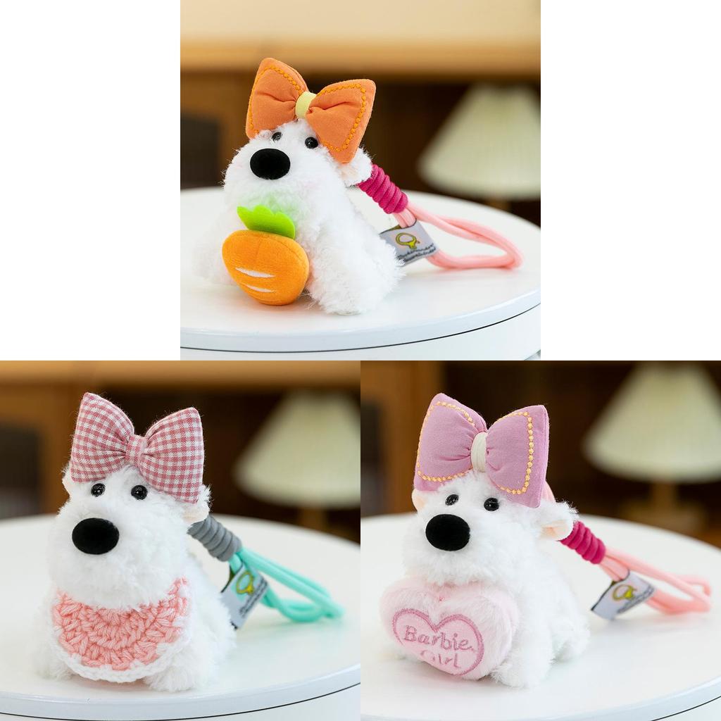 Charming West Highland White Terrier Doll With Various Colorful Styles For Everyone