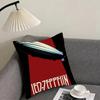 Band LLed ZZeppelin Cushion Cover Elegant Comfort Pillowcase Sofa Bed Doublesided Printed Invisible Zipper Home Decor