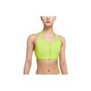 Dri-FIT Swoosh Zip-Front Средняя поддержка спортивный бюстгальтер женское нижнее белье флуоресцентно-зеленый DD1206-321