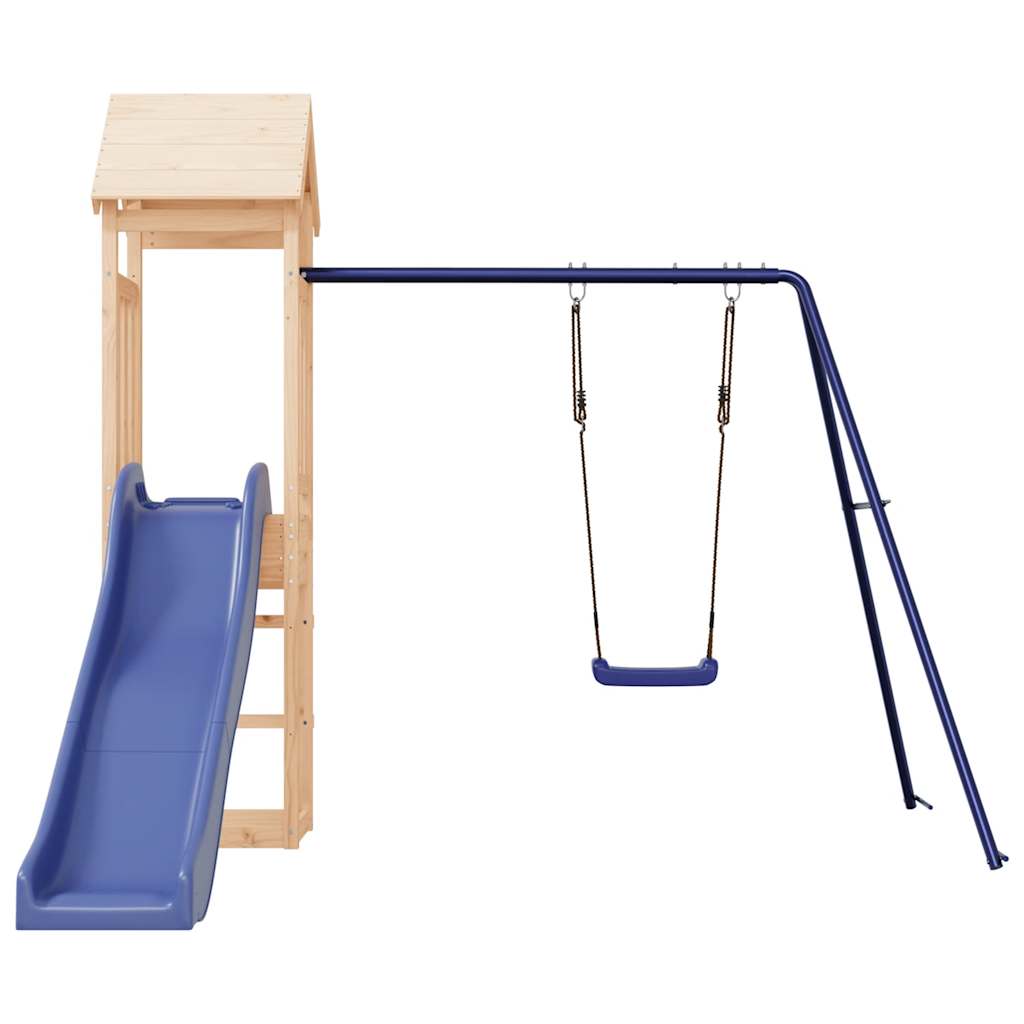 Solid Wood Play Tower Pine