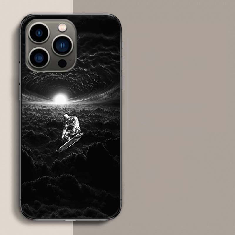 Silver Surfer Phone Case For Iphone 17 Air 15 Pro 14 Plus 16 Pro Max 12 13 Mini 11 16E X XS Cover Cute Fundas