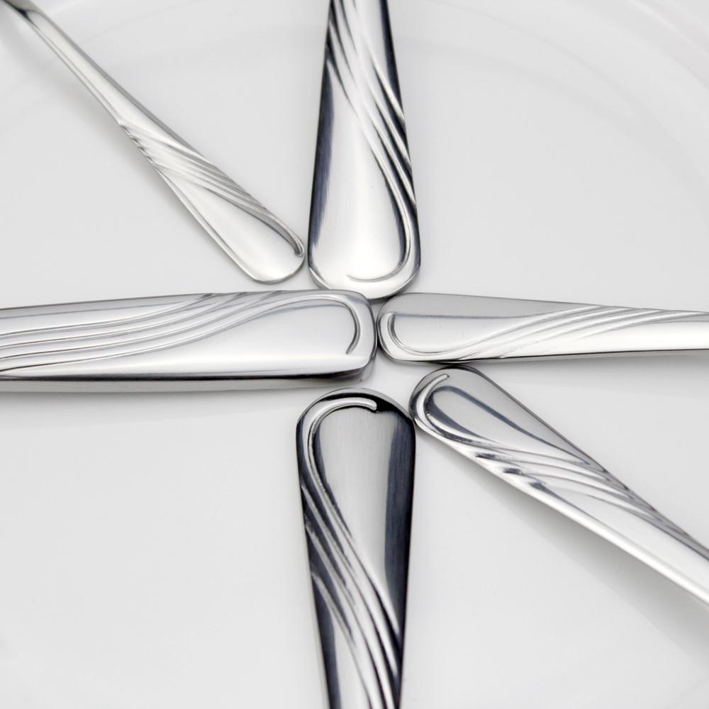 LUCF Popular Western Dinnerware Decent Elegant Cutlery Set Stainless Steel Cake Forks Sugar Spoons 6 Option Utensils For Kitchen4