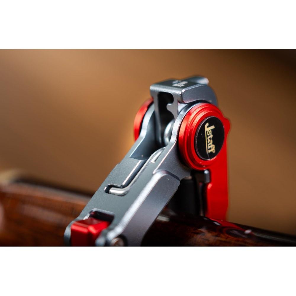 KIZAI S1 Rolling Capo Slide-On Guitar Capo Tuner Transposition One-Touch Instant Movement Mechanical Silent Foldable Black 1 Piece