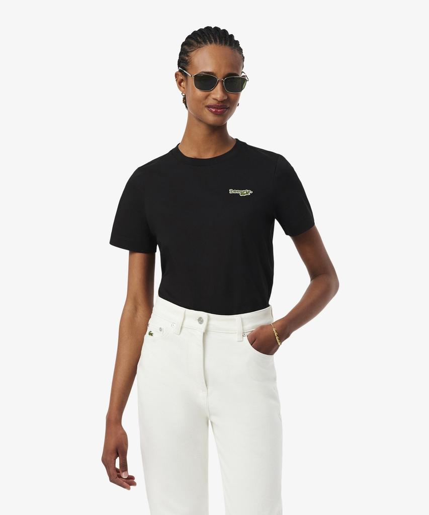 Женская футболка LACOSTE с мягким логотипом, короткий рукав Tf5058-56G 031