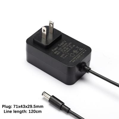 Универсальный адаптер питания 24 Вт DC12V2A/24V1A, штекер 5,5x2,5 мм/5,5x2,1 мм для светодиодов, камер, роутеров, международное напряжение 100-240 В