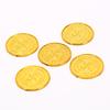 100Pcs 35Mm Gold Plastic Model Style Design 100 Value Poker Casino Chips