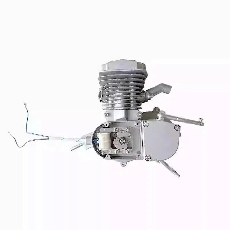 Модифицированный Двигатель для Велосипеда 80CC100CC 2-тактный Двигатель Мини-мотоцикл Малый Карт Комплект Двигателя Двухтактный Двигатель