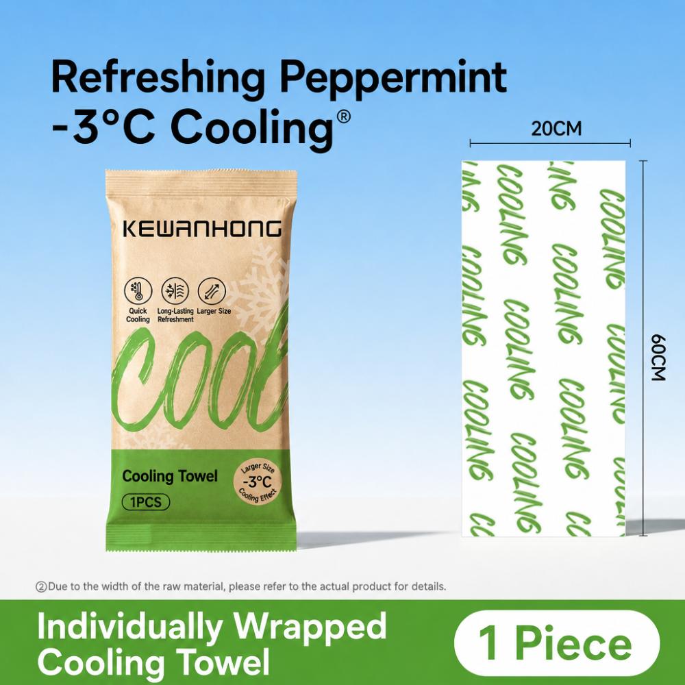 Disposable Summer Cooling Towel Heat Relief Ice Towel Instant Cooling Wipes Towel Sports Outdoor