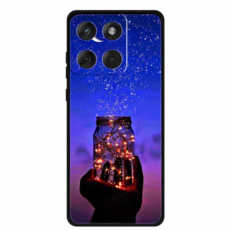 Чехол для телефона Motorola Edge 70 5G 2025 Задняя крышка Черный Силиконовый Мягкий Funda Para Для Motorola Moto X70 Air 5G Чехол Coque