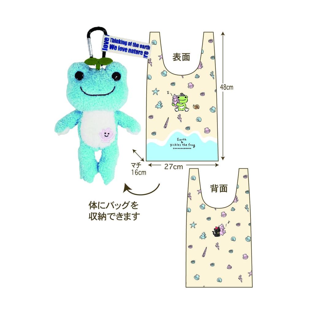 Корпорация Nakajima Earth Pickles Мягкая эко-сумка Sea & 196439-24