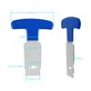 Stainless Steel Pool Eyeball Removal Tools with Handle Grip Pool Jet Removal Tool for Change Out Pools Plumbing System