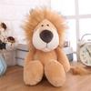 Stuffed Plush Animals Toys Soft Dolls Jungle Lion Elephant Tiger Dog Fox Monkey Deer Children Gift Baby Kids Hobbie Toys