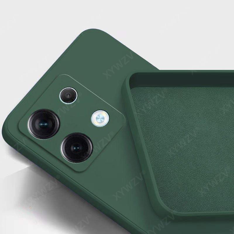 Чехол для Poco M6 Pro для Xiaomi Poco M6 Pro Fundas Coque, мягкий оригинальный жидкий силиконовый чехол для камеры, полное покрытие, задний чехол Poco M6 Pro