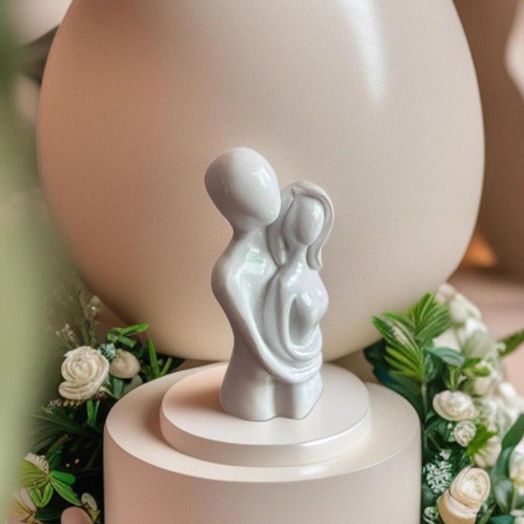 Абстрактные ornaments для пары Романтическое украшение на День святого Валентина Украшение для дома на стол в гостиную Ремесла из смолы